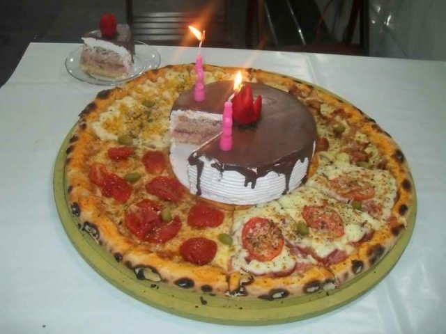 Pizza de aniversario